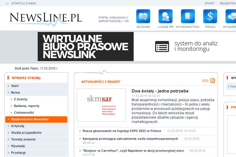 newsline  website