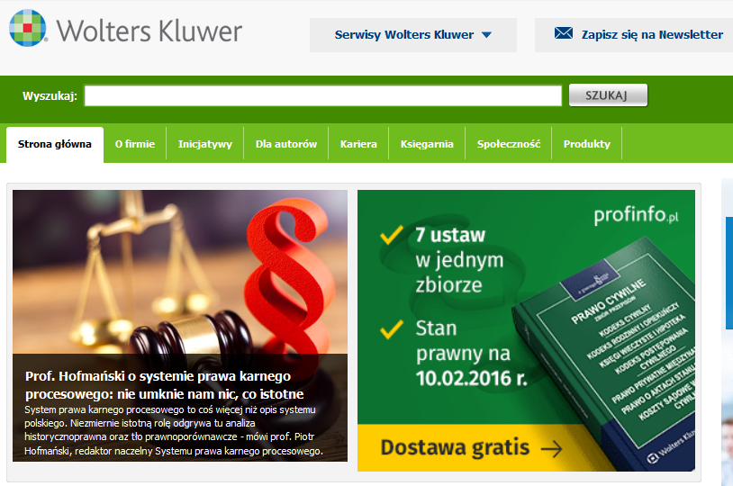 wolters kluwer website